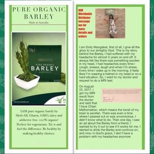 2 boxes of BARLEY 10 sachets per box.❤️😄👏👏👏